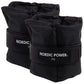 Fußgelenkgewichte 2 kg. Set, Black Oxford, 2-teilig - NORDIC POWER 