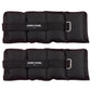 Fußgelenkgewichte 2 kg. Set, Black Oxford, 2-teilig - NORDIC POWER 
