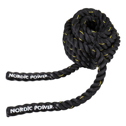 Battlerope 9 Meter - 38 mm Fra NORDIC POWER, Køb Billigst Her - Maxis.dk