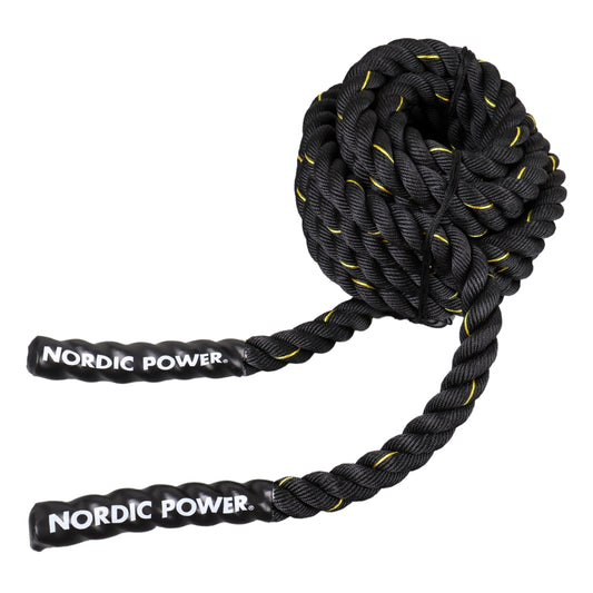 Battlerope 9 Meter - 38 mm Fra NORDIC POWER, Køb Billigst Her - Maxis.dk