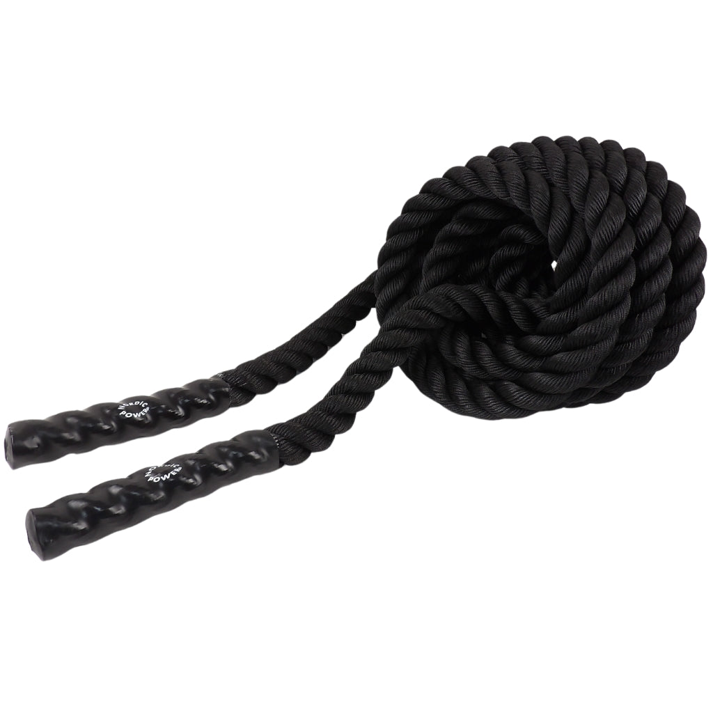 Battlerope 9 Meter, Ø50 mm. Perfekt Til Cardio Træning, Kom I form Med NORDIC POWER Battlerope