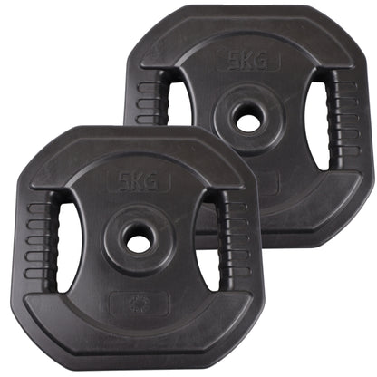 Bodypump Gewichtsplatte 5 Kg. Orange NORDIC POWER – 1 Stück – Ø25 mm. 