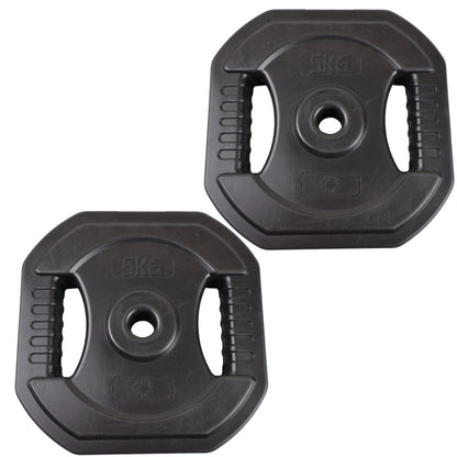 Bodypump Gewichtsplatte 5 Kg. Orange NORDIC POWER – 1 Stück – Ø25 mm. 