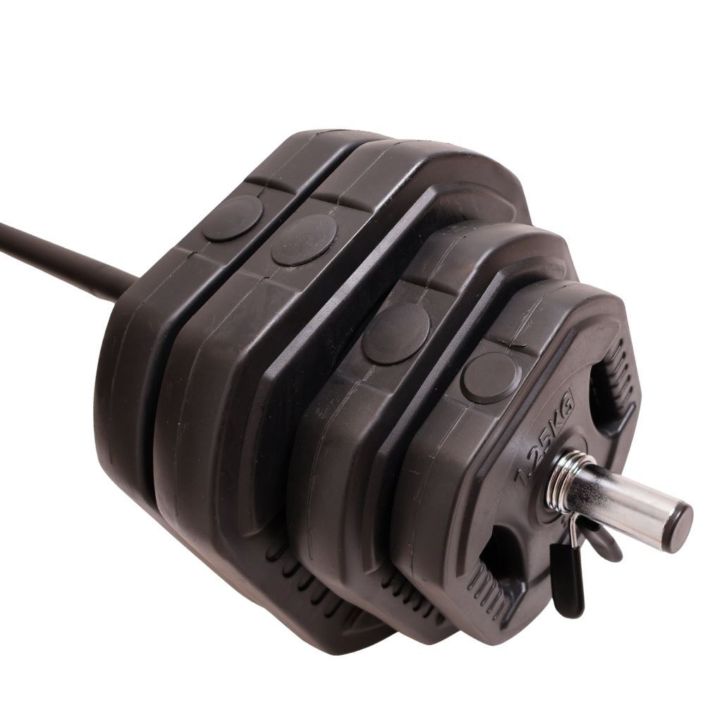 Bodypump Set 30 kg. Schwarz - NORDIC POWER - Ø25 mm