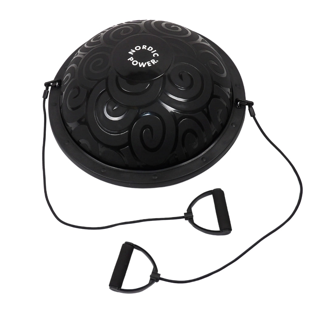 BOSU BOLD SCHWARZ 58 CM - NORDIC POWER - LIMITIERTE EDITION