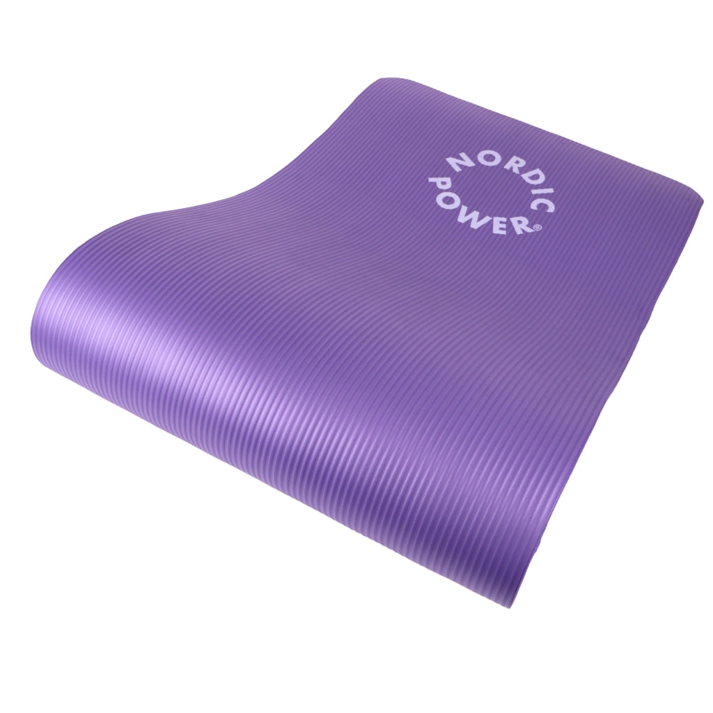 Trainingsmatte Lila 1,5 cm Dick - NORDIC POWER - ANGEBOT