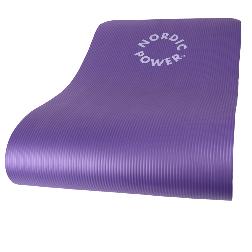 Trainingsmatte Lila 1,5 cm Dick - NORDIC POWER - ANGEBOT