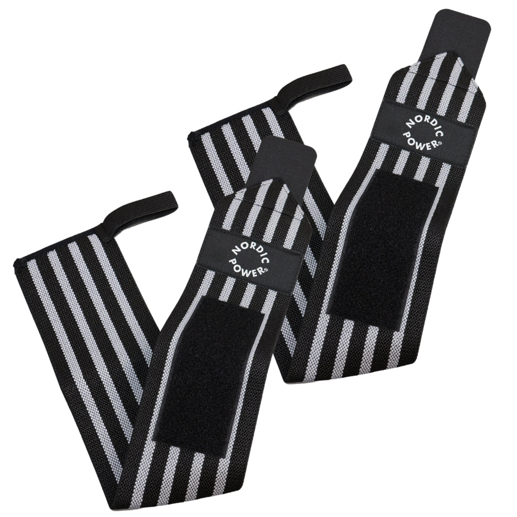 2 Stk. Handgelenkstütze, Wrist Wrap Rot - NORDIC POWER