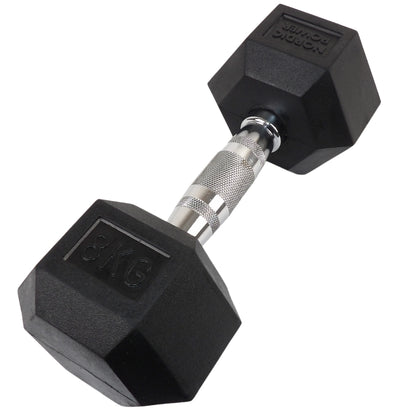 2 x 8 kg Hexagon-Hanteln - NORDIC POWER