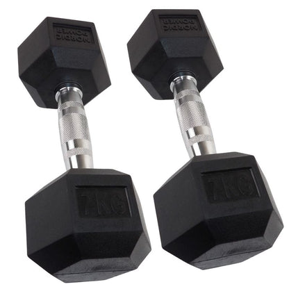 Sechseckhantel 7 Kg - NORDIC POWER
