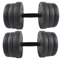 Kurzhanteln 10 kg – 2 Stück, verstellbar – NORDIC POWER