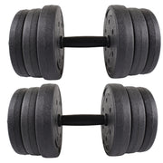 Kurzhanteln 10 kg – 2 Stück, verstellbar – NORDIC POWER