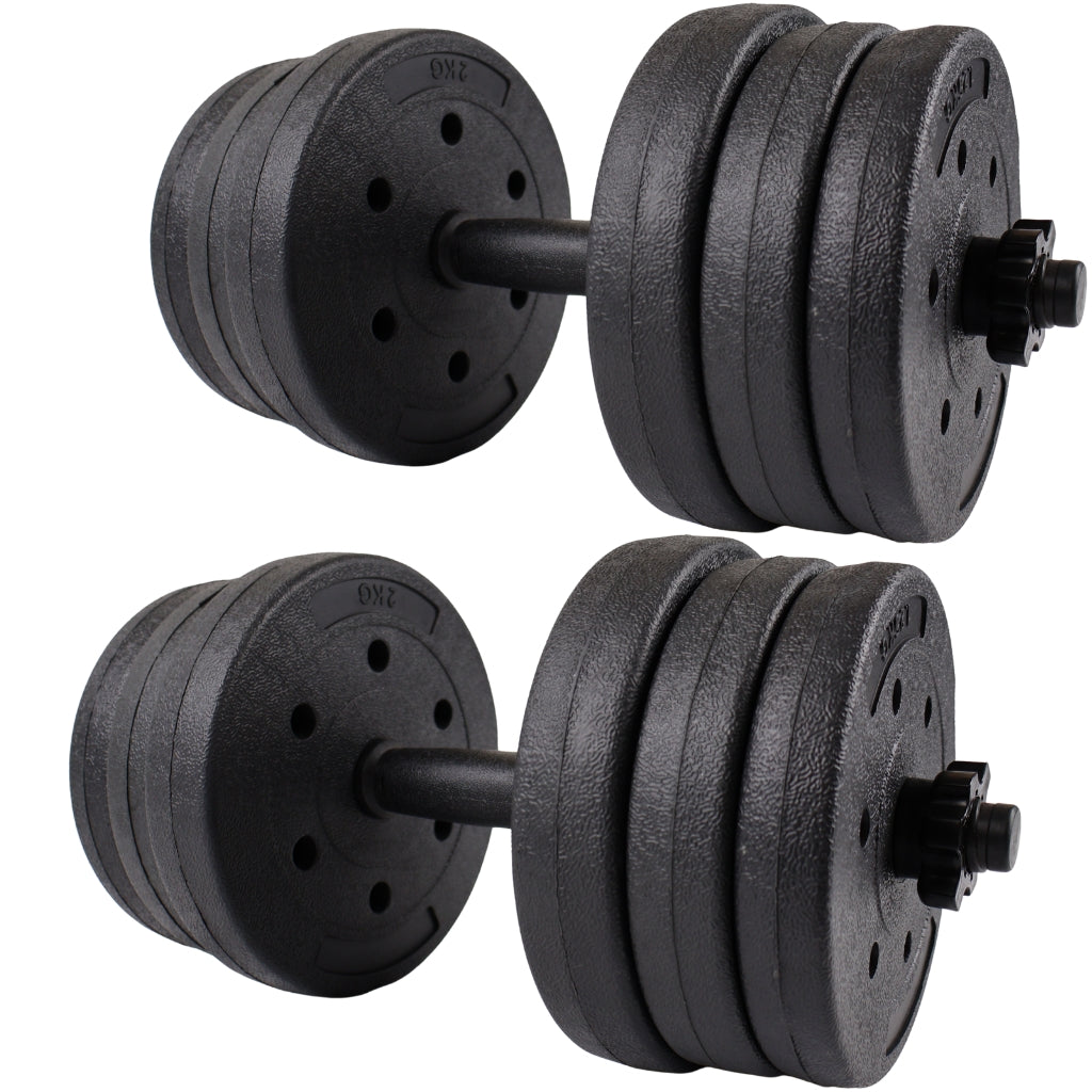 Kurzhanteln 10 kg – 2 Stück, verstellbar – NORDIC POWER