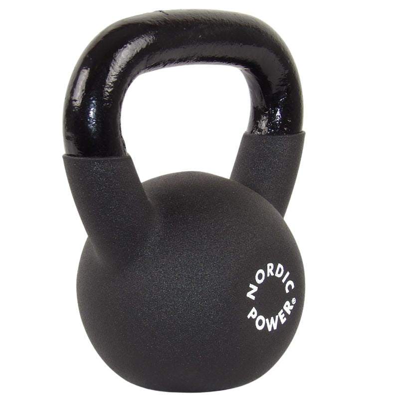 Kettlebell 6 kg. Gusseisen und Neopren - NORDIC POWER