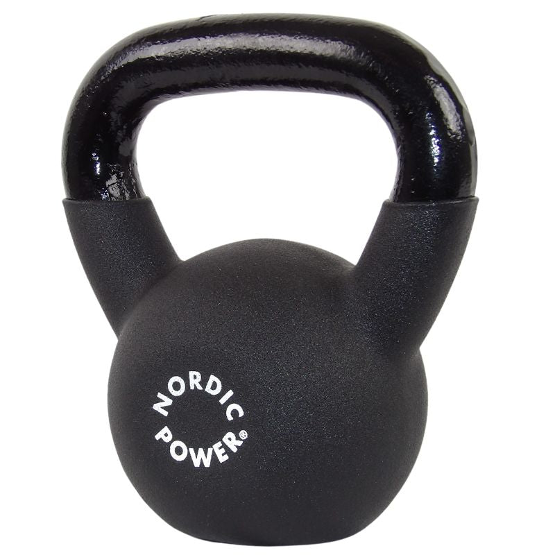 Kettlebell 6 kg. Gusseisen und Neopren - NORDIC POWER