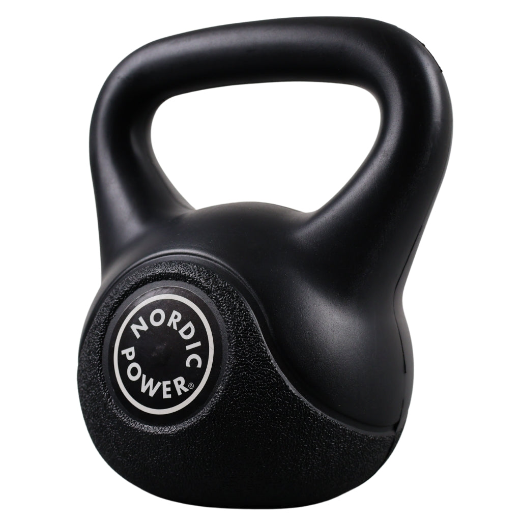 Tilbud På 6 kg Kettlebell Sort Fra NORDIC POWER - Maxis.dk