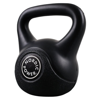 Tilbud På 6 kg Kettlebell Sort Fra NORDIC POWER - Maxis.dk