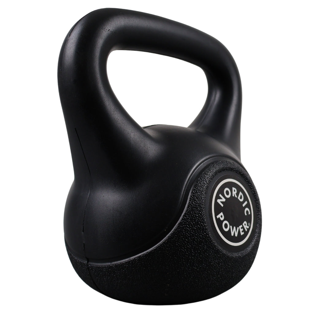 6 Kg, Kettlebell Sort, Fra NORDIC POWER, Se Tilbud På Kettlebell Her - Maxis.dk