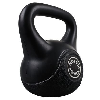 6 Kg, Kettlebell Sort, Fra NORDIC POWER, Se Tilbud På Kettlebell Her - Maxis.dk