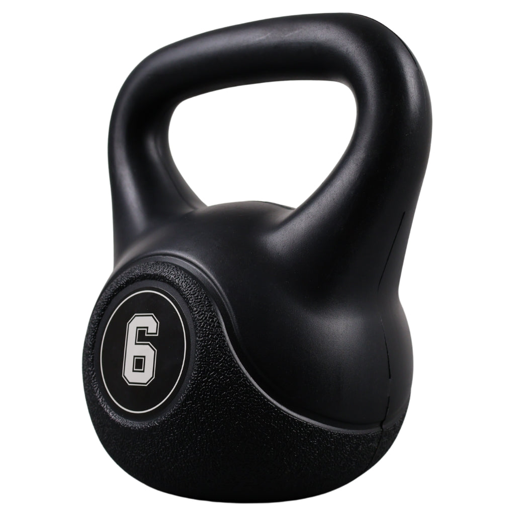 Kettlebell 6 kg, Sort Fra NORDIC POWER, Køb billigst Her - Maxis.dk