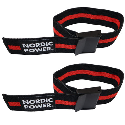 Okklusionsbandarme, Schwarz/Rot - NORDIC POWER