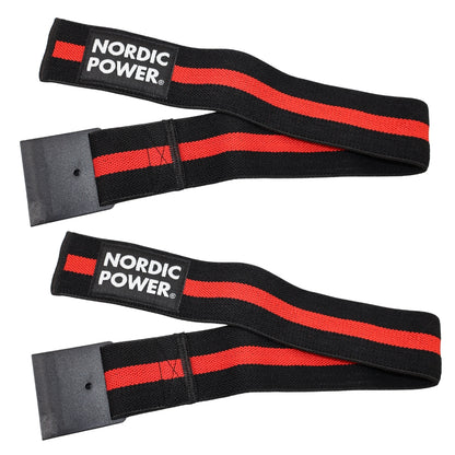 Okklusionsbandarme, Schwarz/Rot - NORDIC POWER