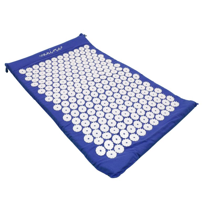Akupressurmatte, Stiftmatte und Kissen in Blau - ANIMA 