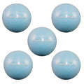 5 Stück Pilates Ball Blau, 25 cm - ANIMA