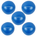 5 Stück Pilates Ball Blau, 25 cm - ANIMA