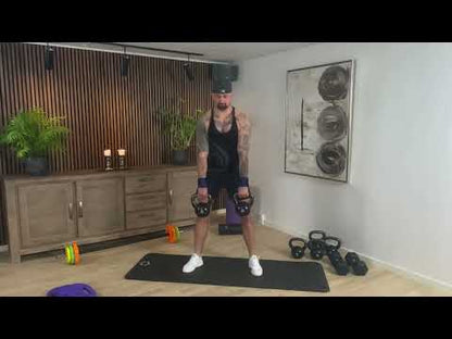 Kettlebell 16 kg. Gusseisen und Vinyl - NORDIC POWER
