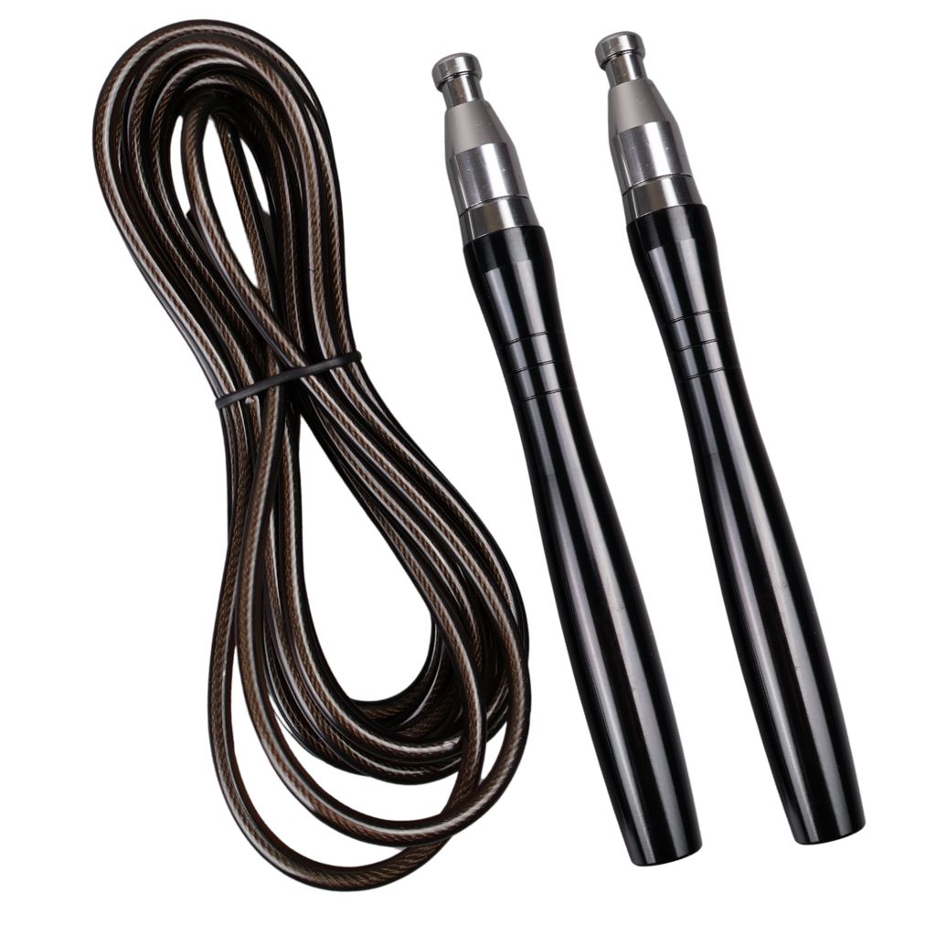Speedrope – Springseil mit schwarzem Aluminiumgriff und intelligenter Verstellmöglichkeit – NORDIC POWER