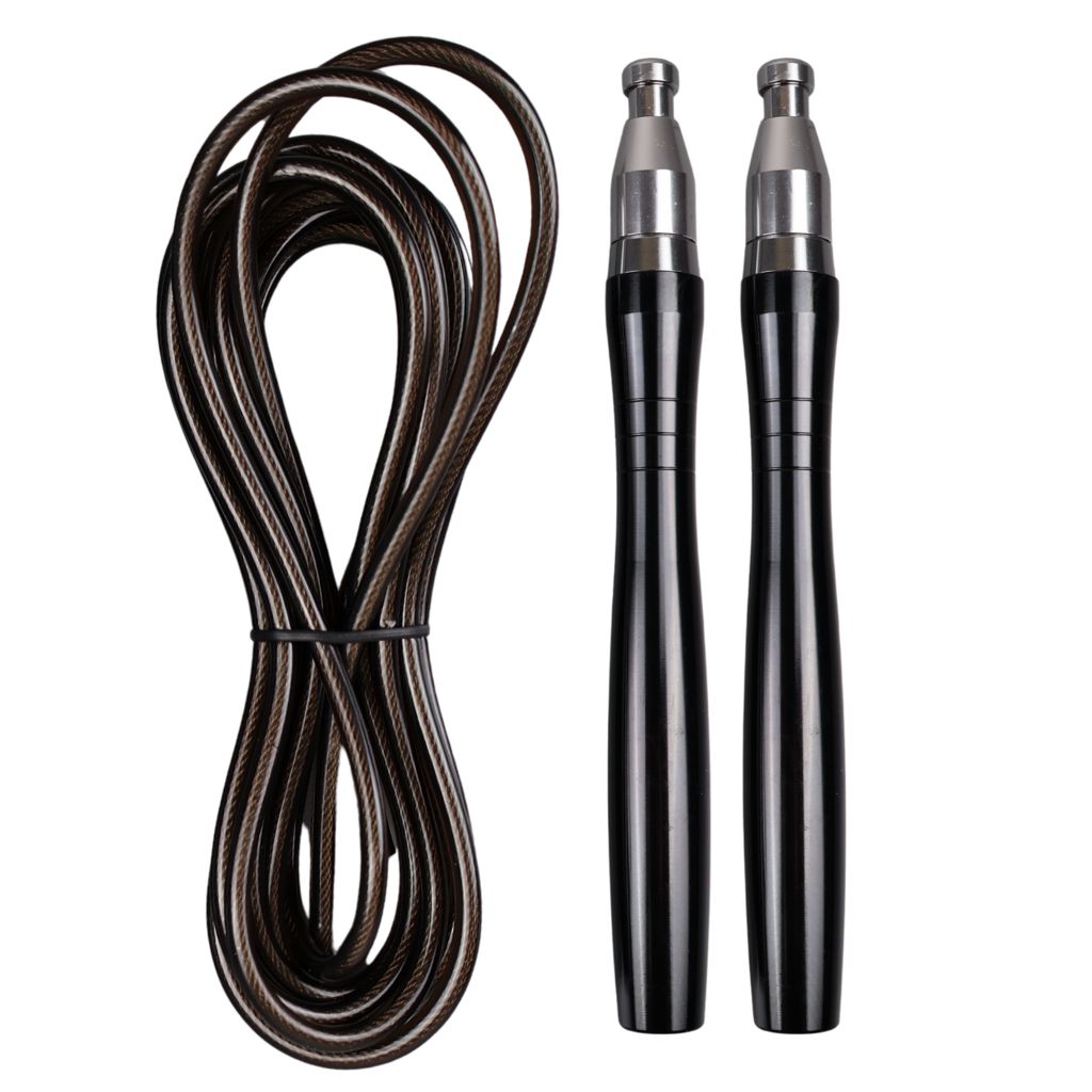 Speedrope – Springseil mit schwarzem Aluminiumgriff und intelligenter Verstellmöglichkeit – NORDIC POWER
