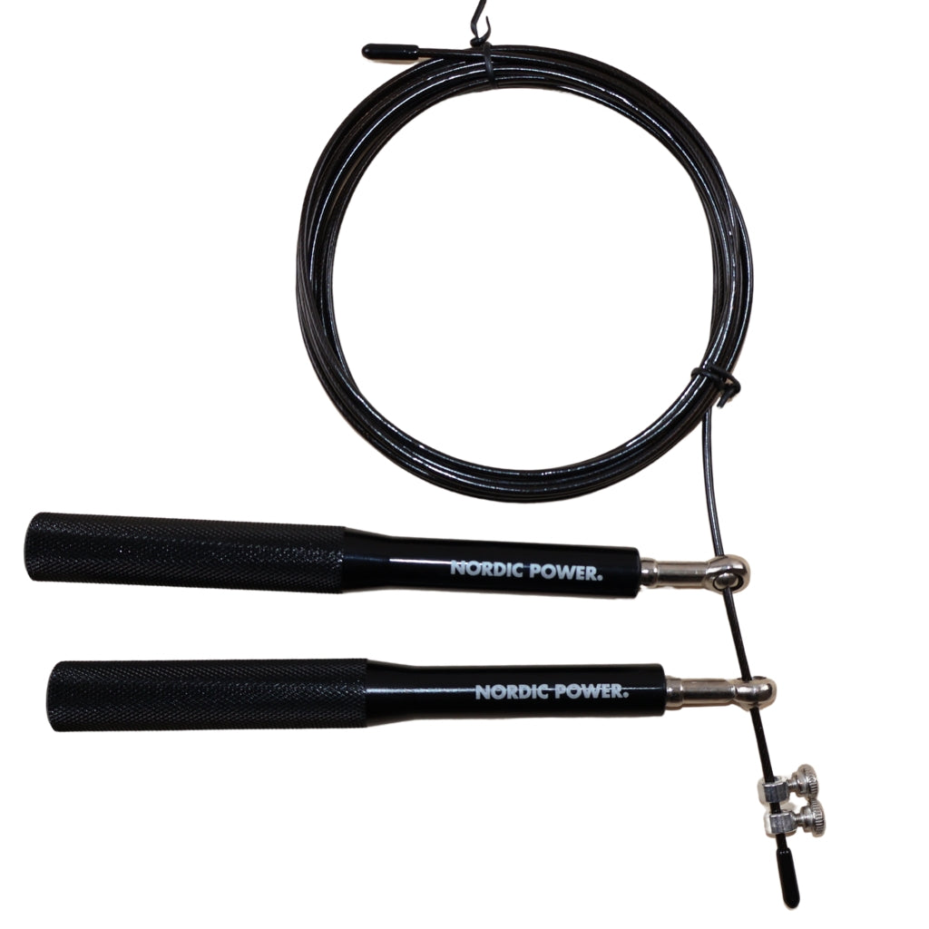 Speedrope Pro Schwarzer Aluminiumgriff
