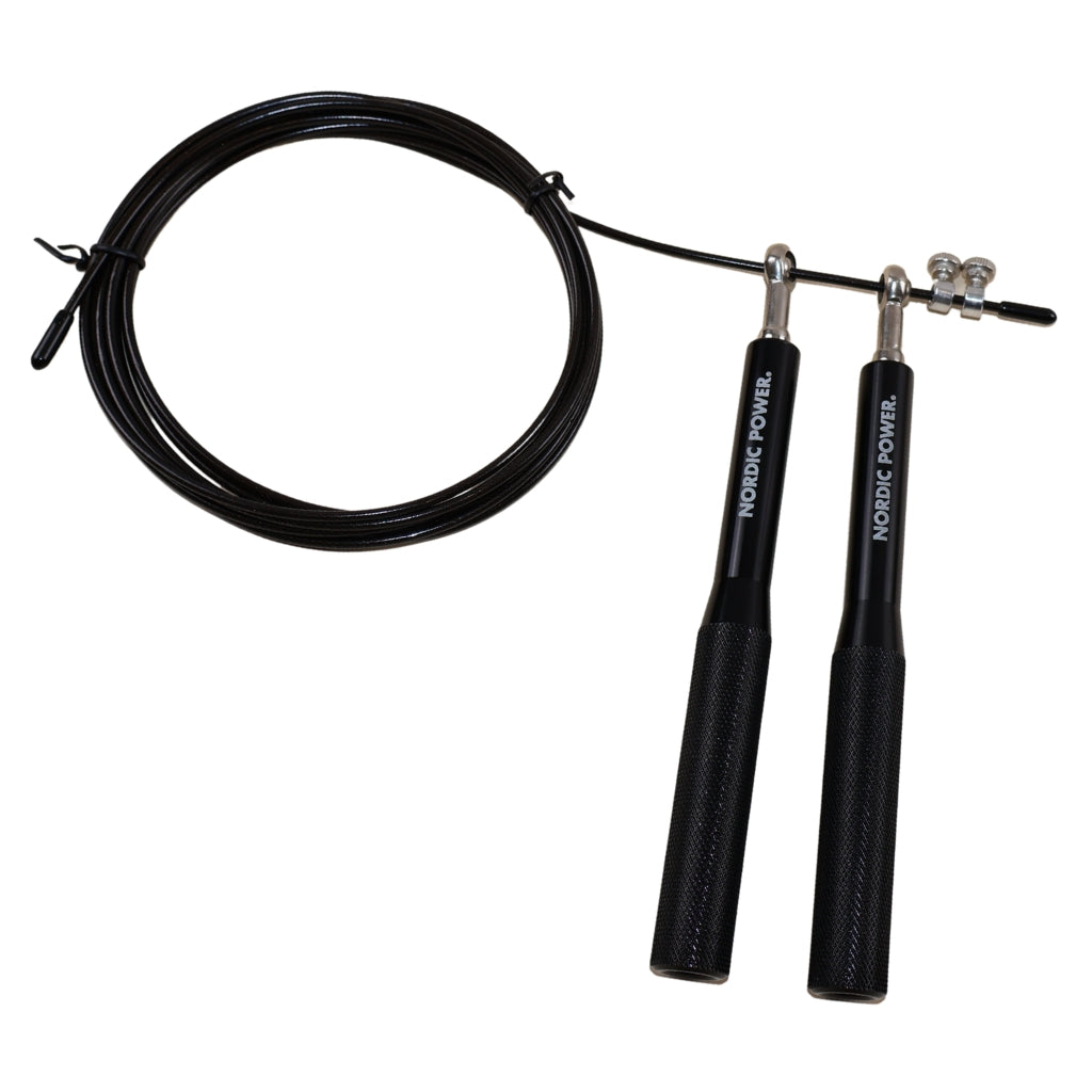 Speedrope Pro Schwarzer Aluminiumgriff