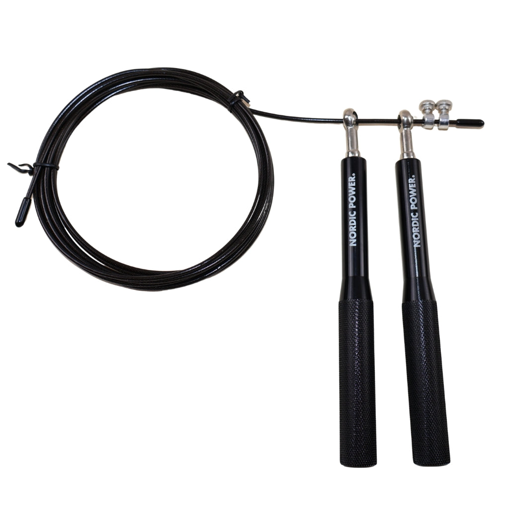 Speedrope Pro Schwarzer Aluminiumgriff