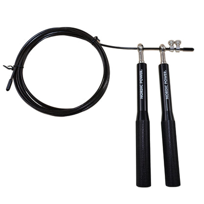 Speedrope Pro Schwarzer Aluminiumgriff