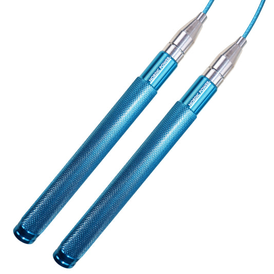 Speedrope – Springseil mit schwarzem Aluminiumgriff und intelligenter Verstellmöglichkeit – NORDIC POWER