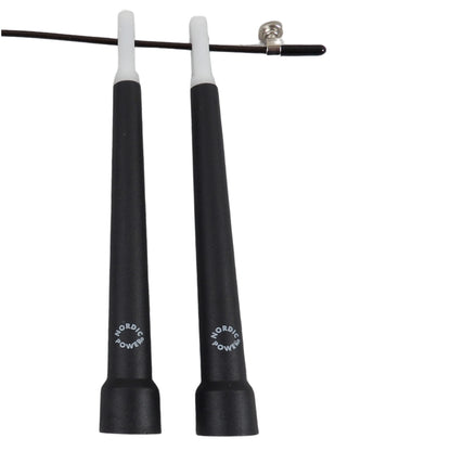 Speedrope Schwarz mit Draht - NORDIC POWER