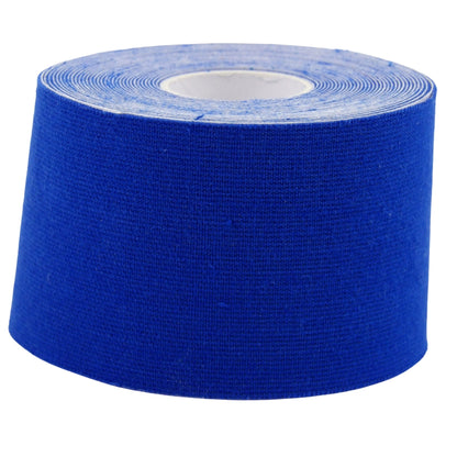Elastisches Sporttape, 5 cm x 5 Meter, Dunkelblau - 6 Rollen