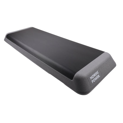 Trittbank verstellbar 68 cm, Schwarz und Grau - NORDIC POWER