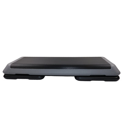 Trittbank verstellbar 68 cm, Schwarz und Grau - NORDIC POWER