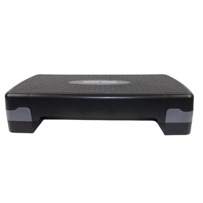 Trittbank verstellbar 68 cm, Schwarz und Grau - NORDIC POWER