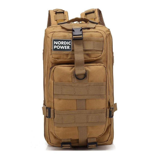 Taktischer Gym-Rucksack 25 Liter, Khaki - NORDIC POWER