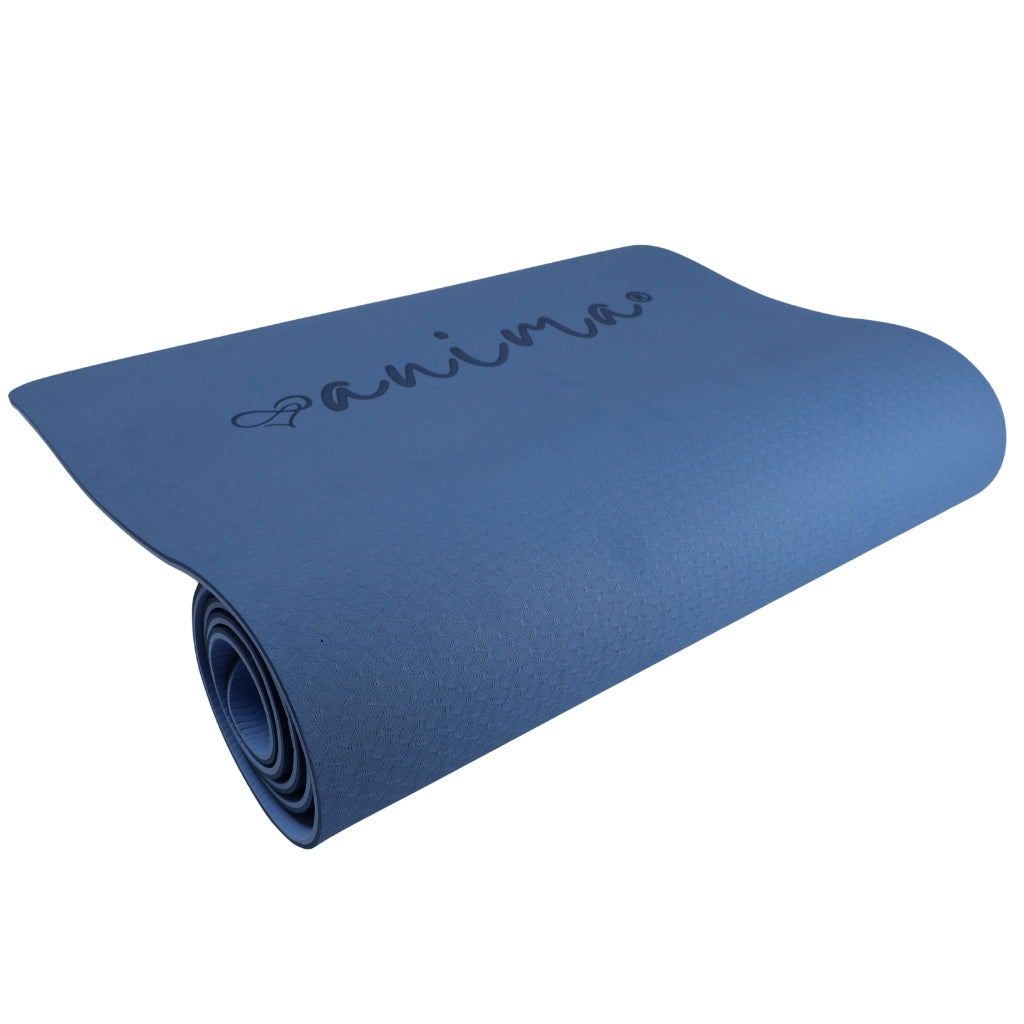 Yogamatte Grau 6 mm. NORDIC POWER