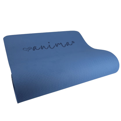 Yogamatte Grau 6 mm. NORDIC POWER