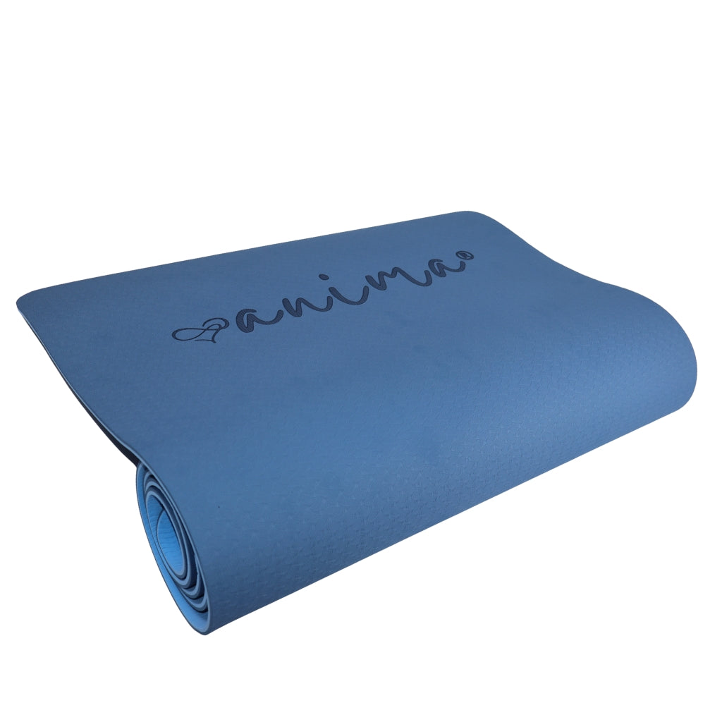 Yogamatte Grau 6 mm. NORDIC POWER