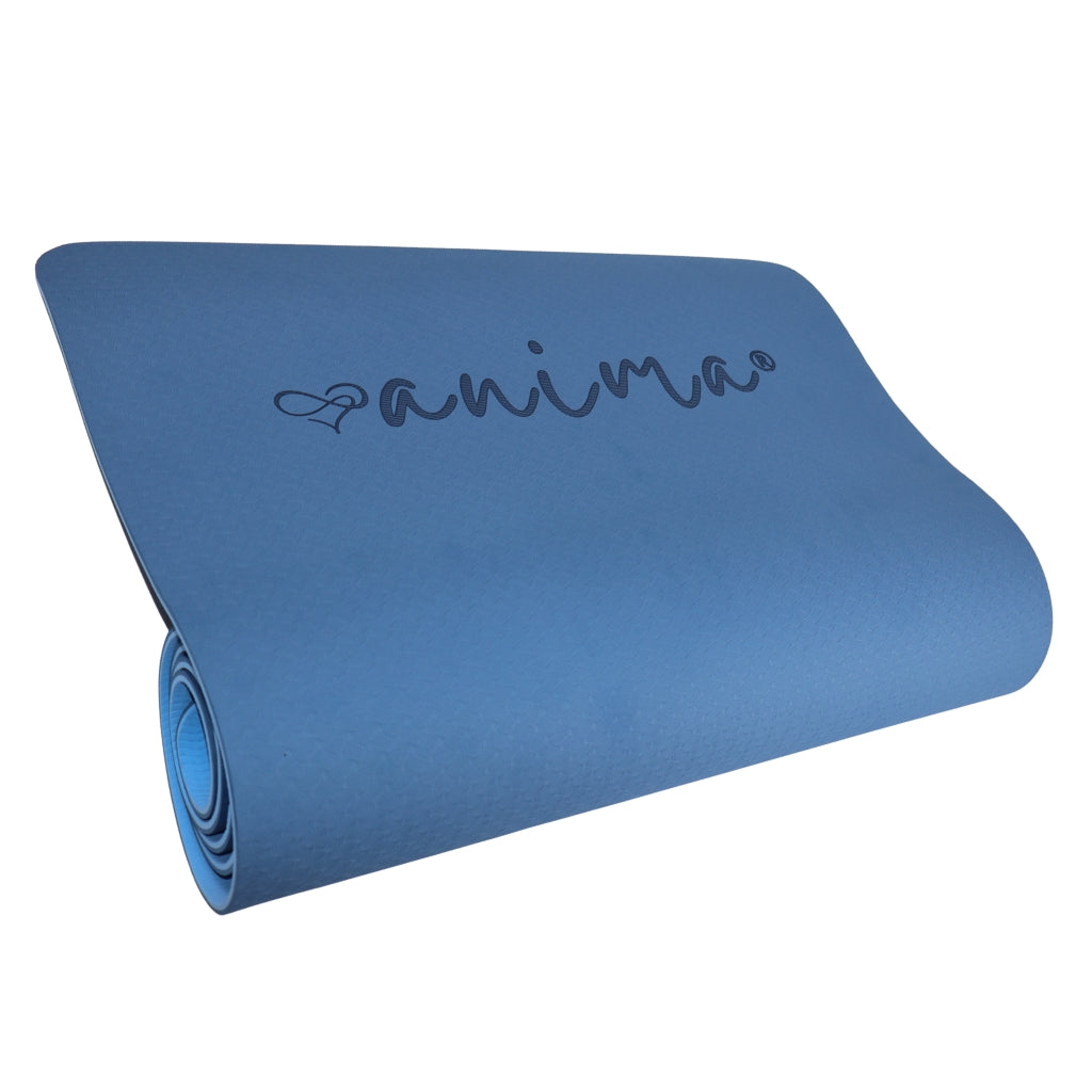 Yogamatte Grau 6 mm. NORDIC POWER