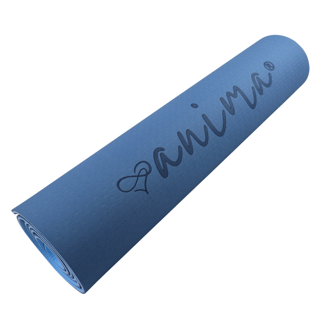 Yogamatte Grau 6 mm. NORDIC POWER