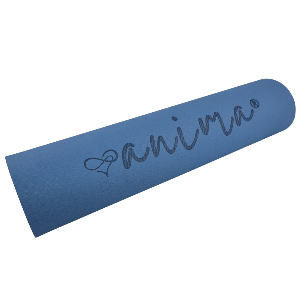 Yogamatte Grau 6 mm. NORDIC POWER