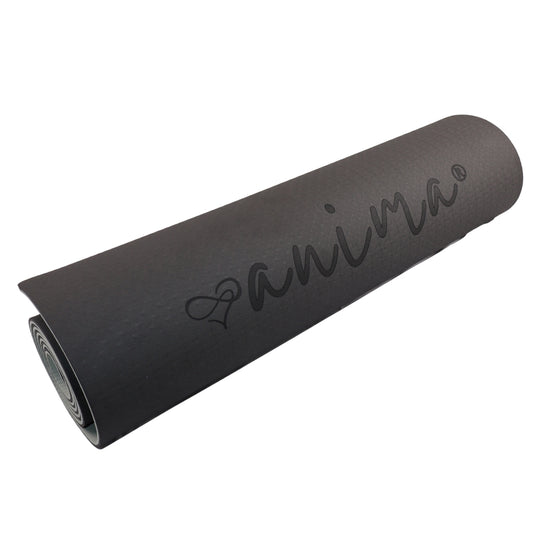 Yogamatte Grau 6 mm. NORDIC POWER